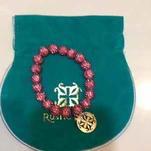 Dark Pink Rustic Cuff